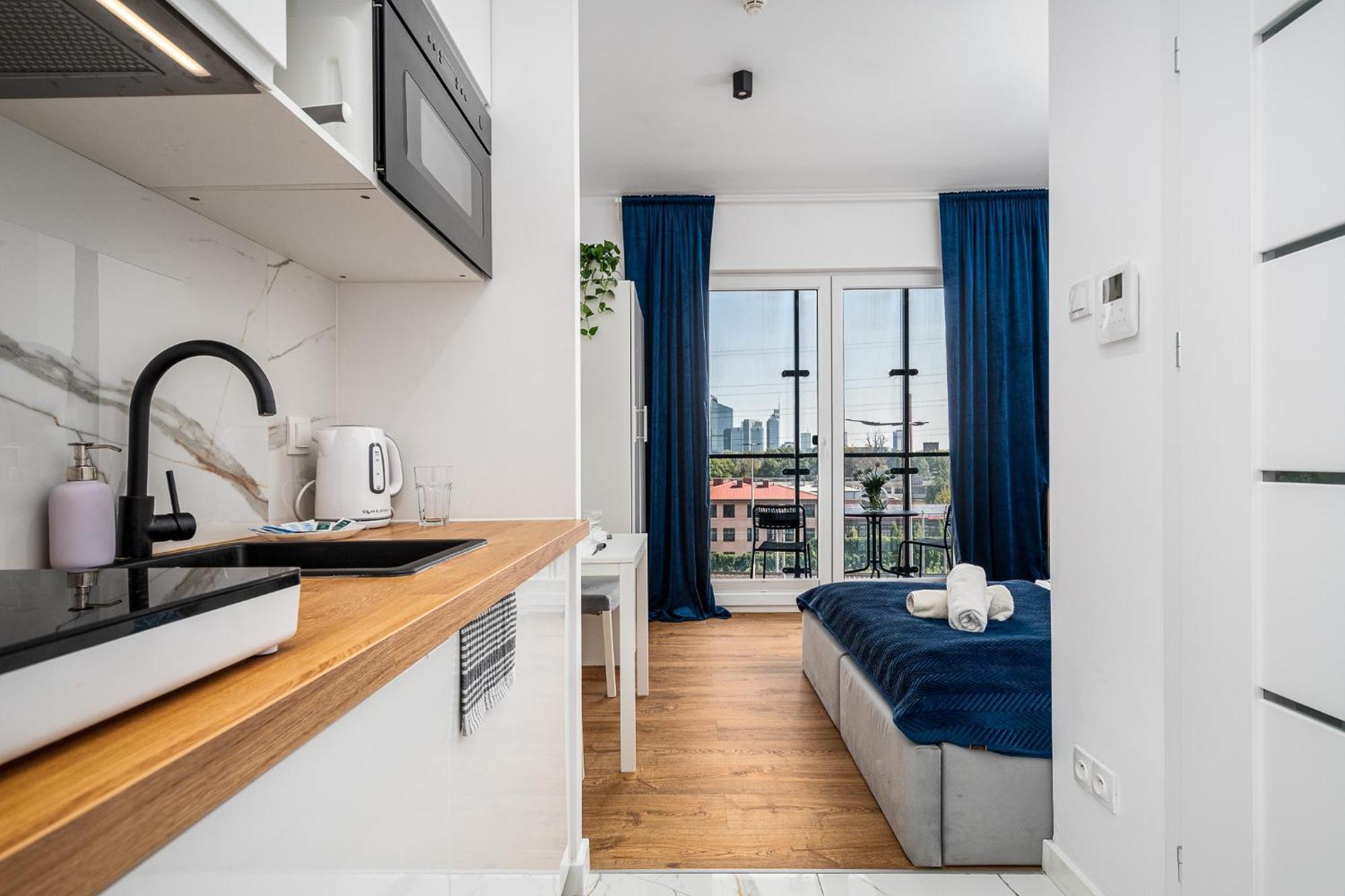 ורשה Kasprzaka 29 Wola Tower C By Perfect Apart מראה חיצוני תמונה
