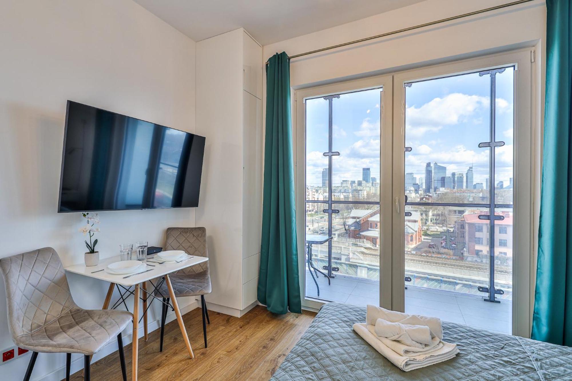 ורשה Kasprzaka 29 Wola Tower C By Perfect Apart מראה חיצוני תמונה