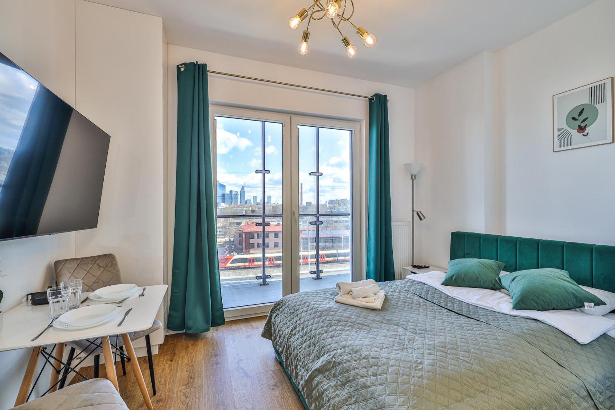 ורשה Kasprzaka 29 Wola Tower C By Perfect Apart מראה חיצוני תמונה